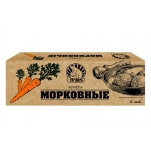 Котлеты морковные замороженнеы Государь 480г