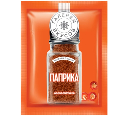Паприка молотая Галерея Вкусов 10 гр Паприка молотая Галерея Вкусов 10 гр