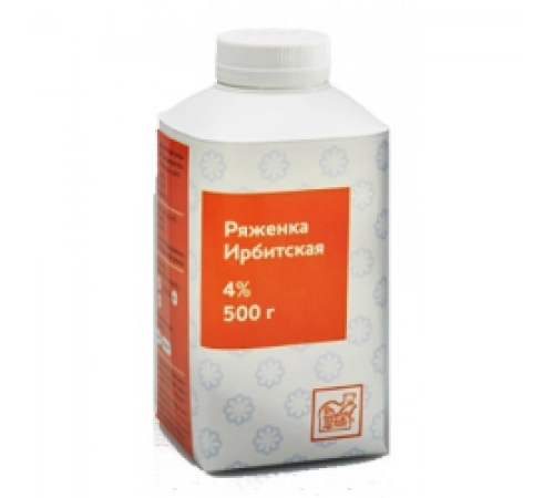 Ряженка Ирбитская 0,5 л 4,0% Ряженка Ирбитская 0,5 л 4,0%
