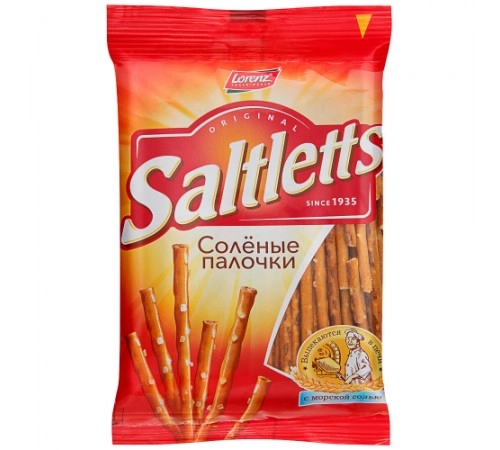 Палочки соленые классические Saltletts 75 гр Палочки соленые классические Saltletts 75 гр