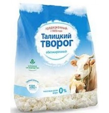 Творог обезжиренный Талицкий 180гр 0 %