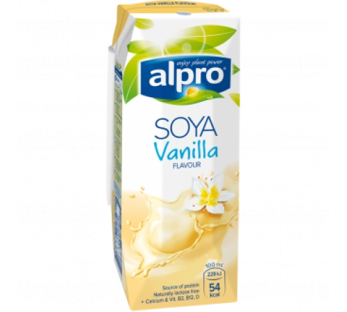 Напиток соевый ванильный  ALPRO 0,25 л Напиток соевый ванильный  ALPRO 0,25 л