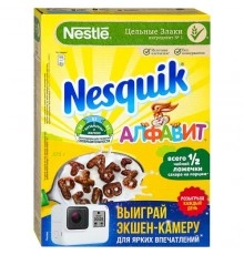 Готовый завтрак Алфавит шоколадный НЕСКВИК 375г