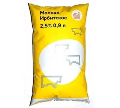 Молоко пастеризованное Ирбитское 900 мл 2,5% Молоко пастеризованное Ирбитское 900 мл 2,5%