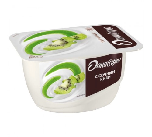 Творожок со вкусом киви Даниссимо 130гр Творожок со вкусом киви Даниссимо 130гр