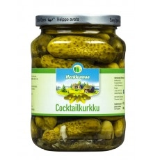 Огурцы коктейльные Herkkumaa 670 гр