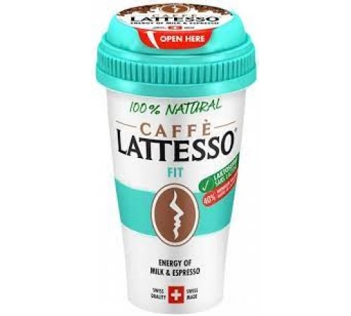Напиток кофейный Фит печеньем Lattesso 250 мл 3,9% Напиток кофейный Фит печеньем Lattesso 250 мл 3,9%