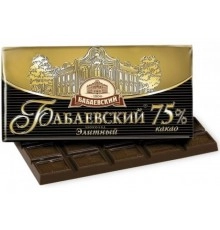 Шоколад Бабаевский Элитный 75% какао 100 гр