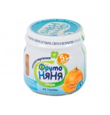 ДП ФрутоНяня Пюре тыква 80 гр