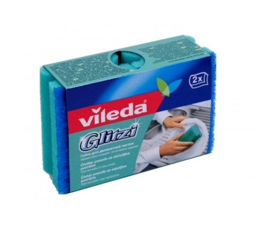 Губка для посуды Vileda 2 шт Губка для посуды Vileda 2 шт