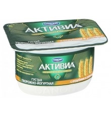 Активия творожок 130 гр Отруби-Злаки