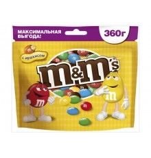 Драже M&M' арахис 360г
