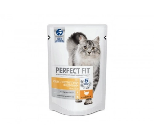 Корм для кошек в соусе PERFECT FIT 85гр Корм для кошек в соусе PERFECT FIT 85гр